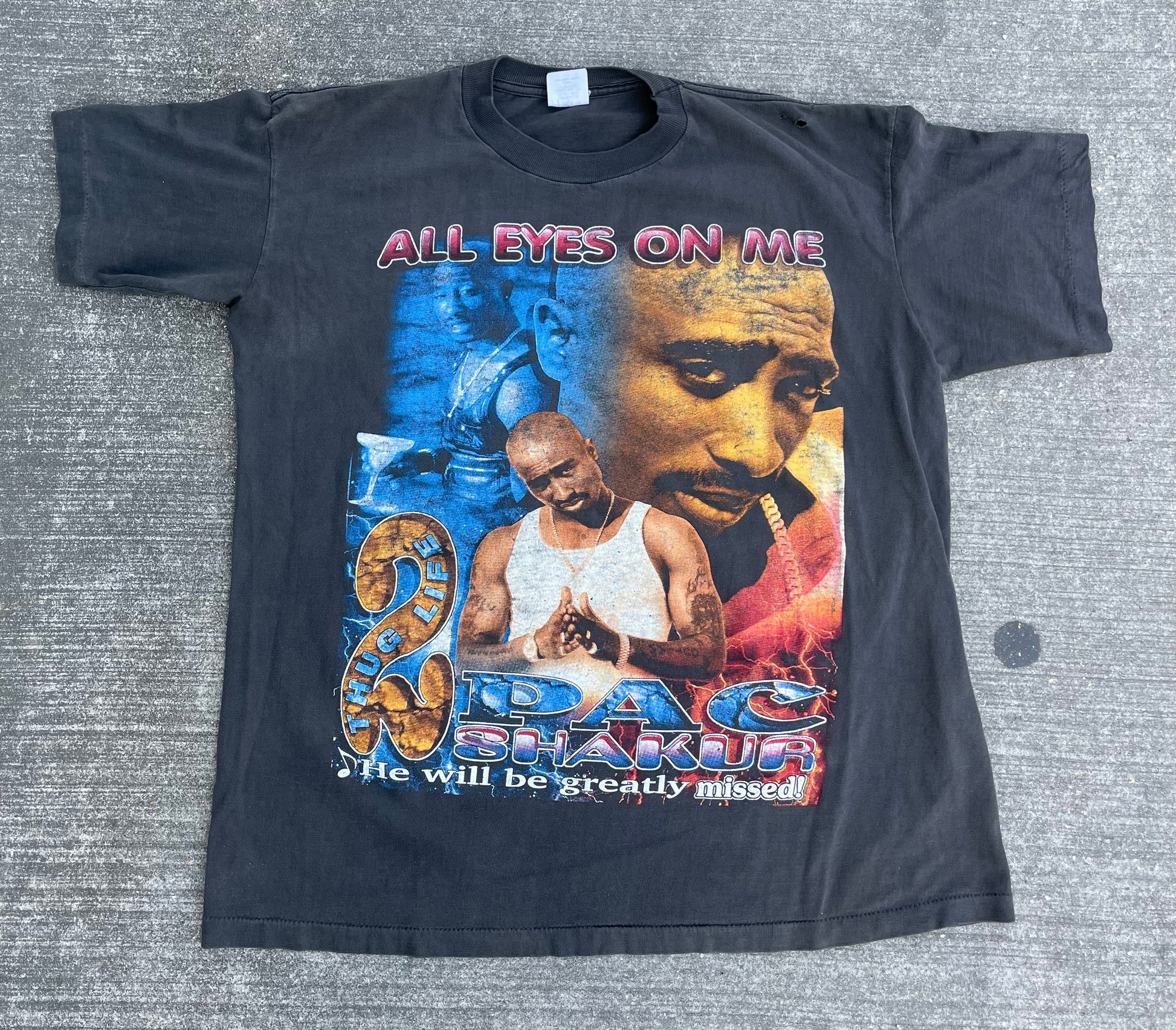 Tupac rap tee (XL) – 90's Kid's Closet